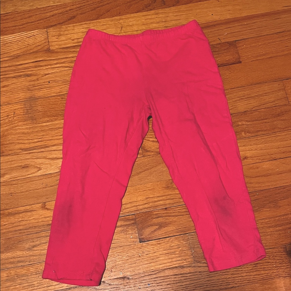 Kids Red Leggings